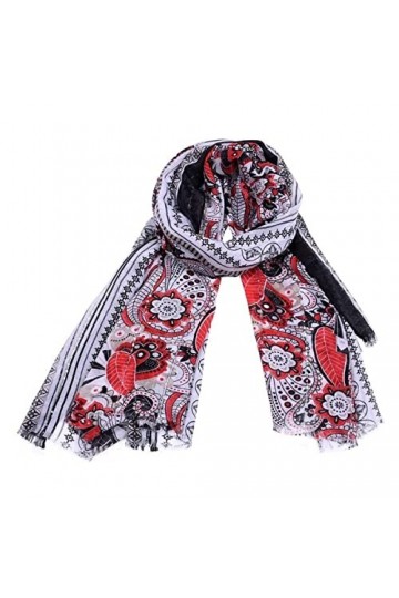Tograt Foulard Écharpe Femmes Écharpe Châle Wrap Chaud Soleil Protection Totem Impression Motif Cadeau pour Dames Foulards Ch