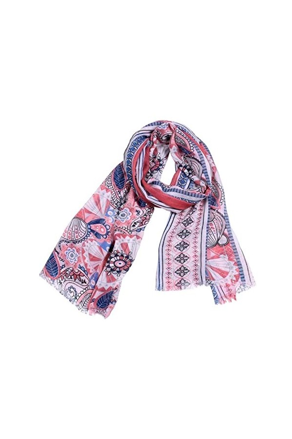 Tograt Foulard Écharpe Femmes Écharpe Châle Wrap Chaud Soleil Protection Totem Impression Motif Cadeau pour Dames Foulards Ch