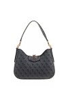 Guess Hobo Eco Brenton 4G Femme, Logo Coal, Taille Unique