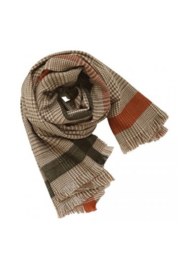 WYDM Écharpe dhiver de lautomne for Femmes, Imitation Cachemmere Foulards Chauds, Mode Pied de Pied de Pied et des écharpes