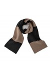VVABRA Écharpe Châle Écharpe dhiver À Tricoter Couleur Assortie Écharpe Douce Et Chaude Femme Foulard Color : Bronze, Size 