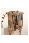 Echarpe Châle Femmes foulards écharpes longs écharpes châle femelle hijab enveloppe hiver chaleur chaud couverture pashmina f