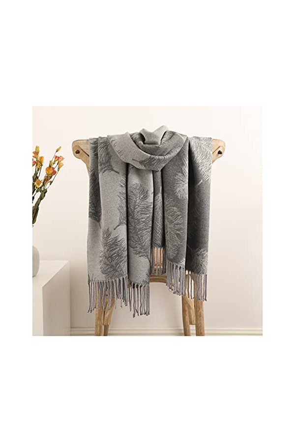 Echarpe Châle Femmes foulards écharpes longs écharpes châle femelle hijab enveloppe hiver chaleur chaud couverture pashmina f