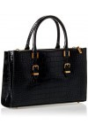 GUESS Didi Society Satchel Black