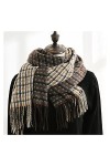 C H SZ CC Foulard Écharpe Foulard Femmes écharpe Hiver écharpe Tassel écharpe Longue châle Patchwork écharpes écharpes de Lux