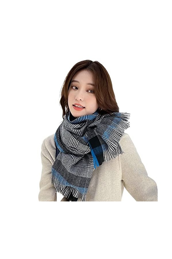 PATPOT Écharpe Châle Hiver Écharpe Écharpe Cachée Châle Châle Enveloppe Luxe Foulards Foulards Longs Glands Bandana Femmes Fo