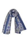 NEHHDC Foulard Écharpe Femmes Hiver Écharpe Floral Épais Chaud Foulards Doux Dame Chaud Cou Foulards Châle Etole Color : D, 
