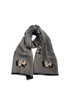 IAN LAU Foulard de Coton Chaud Foulard Automne Hiver Femmes Mode Panda Foulards écharpe Longue châle Confortable écharpe Col