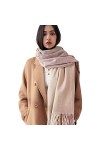 Echarpes Écharpe Écharpe dhiver Femmes Cachemire Foulards Chauds Pashmina Foulard Mode féminine épaissir Soft Tassel Tassel 
