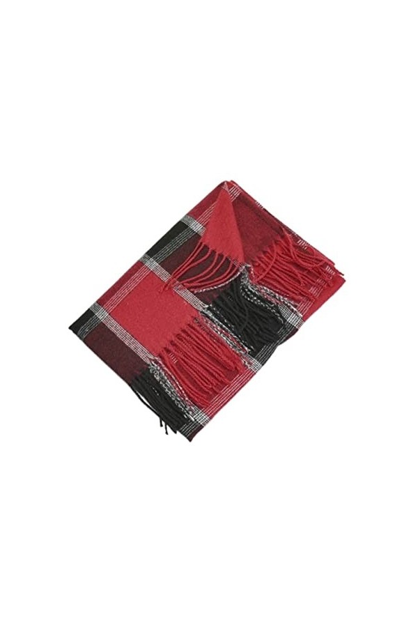 NEHHDC Foulard Écharpe Écharpe Dhiver Écharpe À Carreaux Chaude Et Douce Femmes Châle Écharpes Pour Dames Foulards Châle Eto