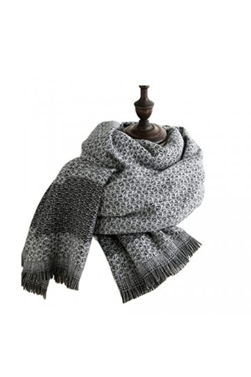 HALAHAI Écharpe Etole Foulard Echarpe Écharpe dhiver Imprimée, Écharpe Chaude Et Douce pour Femmes, Long Châle Large Et Conf