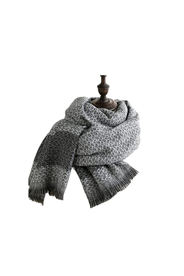 HALAHAI Écharpe Etole Foulard Echarpe Écharpe dhiver Imprimée, Écharpe Chaude Et Douce pour Femmes, Long Châle Large Et Conf