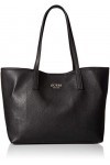 Guess Femme Vikky Tote sac cabas shopping, Noir Black/Bla , 32.5x27x15 centimeters W x H L EU