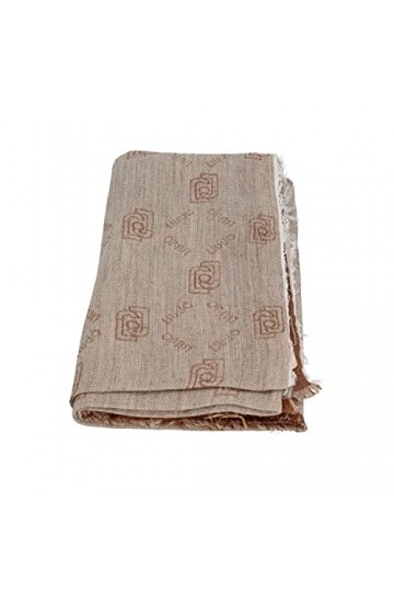 Foulard Liu Jo Monogram Allover 140x140 2F2031 T0300 off White, multicolore, Taille Unique