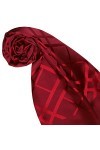LORENZO CANA Foulard de 100% soie pour la femme – écharpe damas avec les mesures de 25 x 160 cm - tissue jacquard à double ép