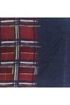 Abbacino Petit foulard femme en laine imprimé à carreaux, Bordeaux, Taille Unique