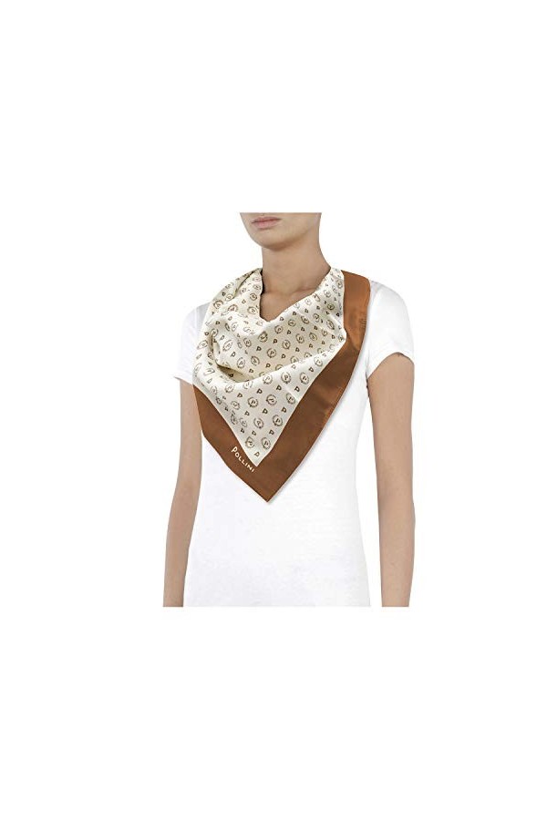 Pollini Heritage Classic logoed Foulard