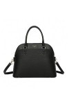 Gallantry By OLIVIA - Sac à main femme + Cadeau surprise, Sac C Femmes PU Cuir ECO Grand Sac a Main Travail Cours NOIR