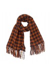 Echarpe Châle Foulard Etole Femmes Écharpe Longue Hiver Treillis Chaud Châle Avec Femme Étole Cou Écharpe Foulards Color : D