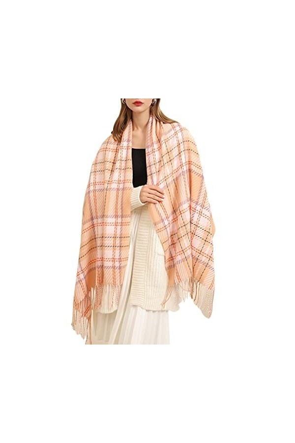 éCharpe De Mode Foulard femme écharpe écharpes écharpes tassel châle emballage mode Foulard hiver femme silencieux tricoté fo
