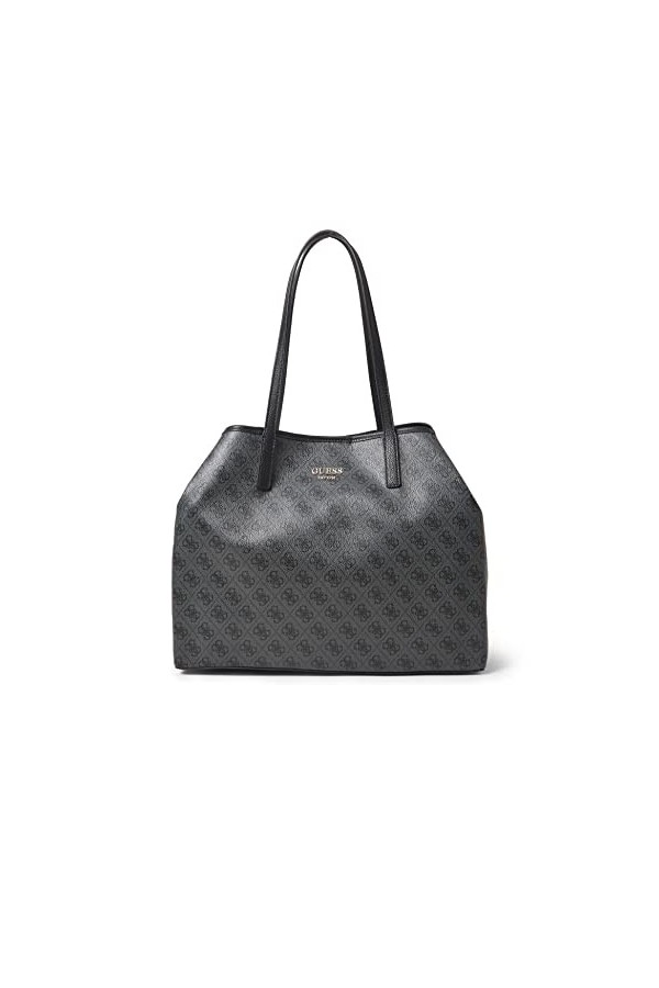 Guess Vikky, Cabas femme, Noir Coal/Coa , 39.5x31x18 cm W x H L 