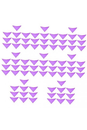 ABOOFAN 80 Pièces Foulard En Soie Écharpe DÉté Hijab Pour Les Enfants Hijab En Mousseline De Soie Écharpes Pour Femmes Échar