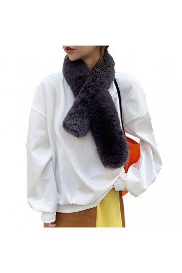 NINAINAI Foulard Col rembourré Wild Wild Wild Collier Moelleux Femme Foulard Chaud Foulard Automne et Hiver Écharpe en Peluch