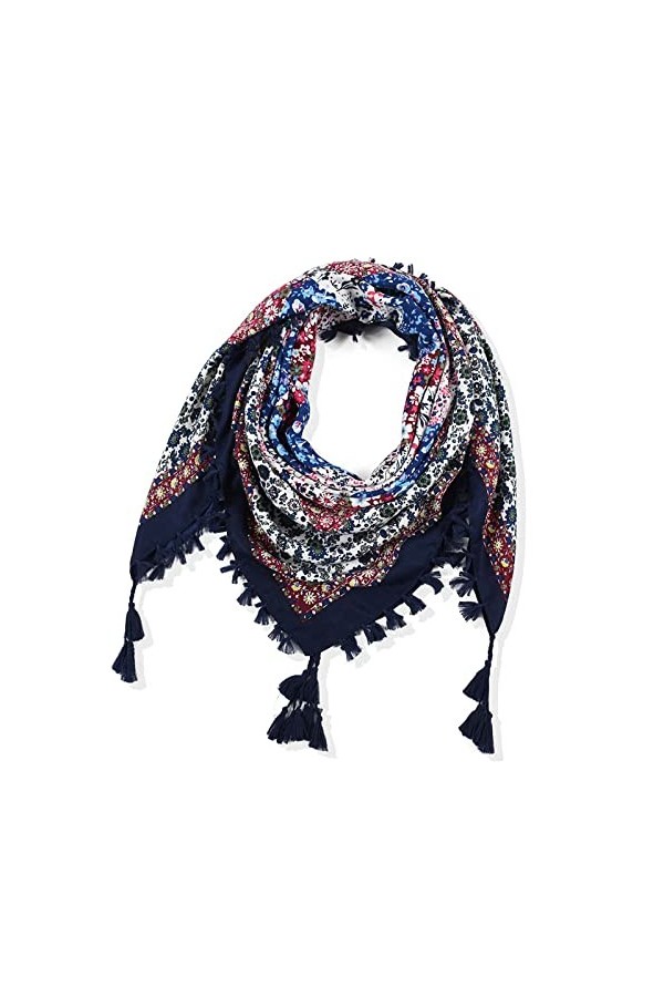 PacuM Femmes impression bouton châle écharpes femmes mode bohème écharpe Style ethnique cravate gland plus chaud ensembles fo