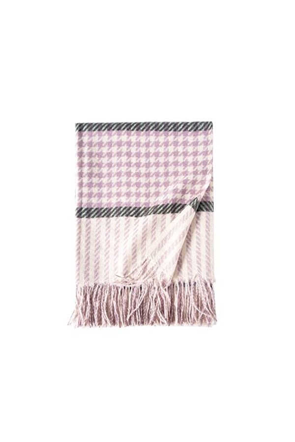 NEHHDC Foulard Écharpe Femmes Écharpe Hiver Chaud Plaid Écharpe Châles Enveloppes Automne Larges Treillis Foulards Châle Etol