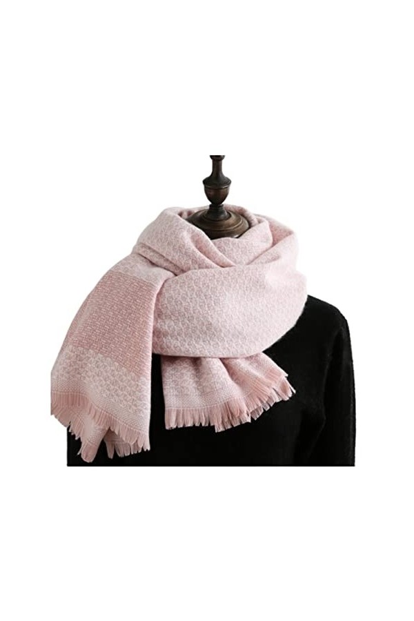 NEHHDC Foulard Écharpe Écharpe Dhiver Imprimée, Écharpe Chaude Et Douce Pour Femmes, Long Châle Large Et Confortable Foulard