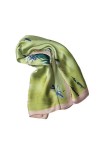shunchunli Wangqianli Été de Femme 60cm Twill Classic Petit Foulard carré en Soie Foulard décoratif Couleur : 01, Taille : 6