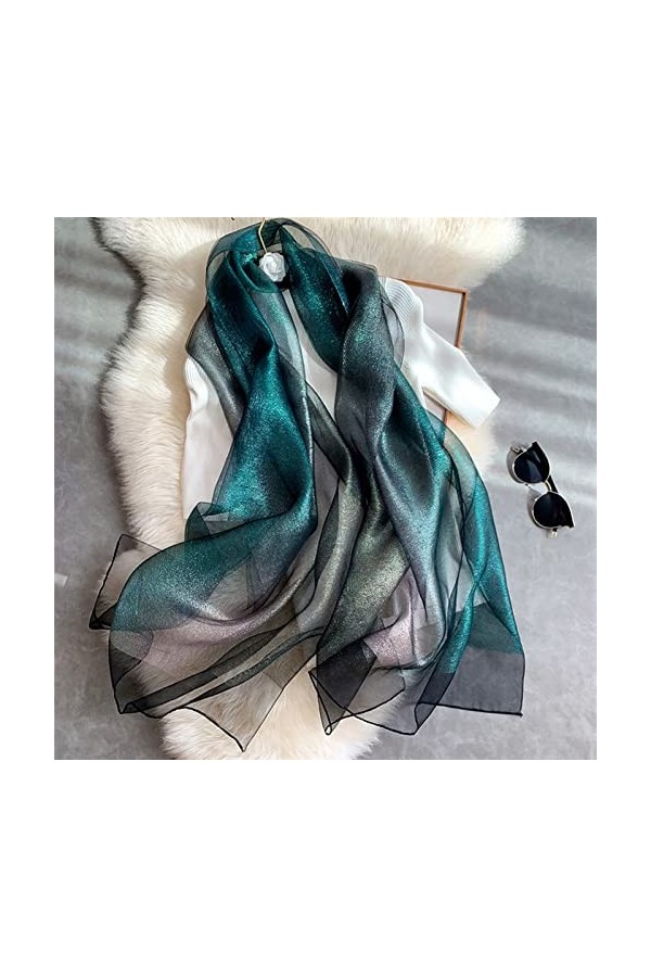 2022 Nouvelle écharpe en soie Femmes de mode châles de mode et enveloppe Lady Travel Pashmina Polyester de haute qualité foul