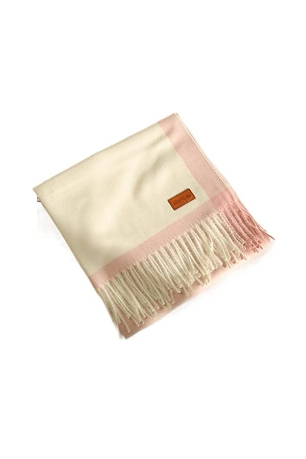 JUNOOS Foulard Femme Homme Écharpe Pour Femmes Écharpes De Style Littéraire Et Frais Écharpe Douce Et Chaude Lady Echarpe Fem