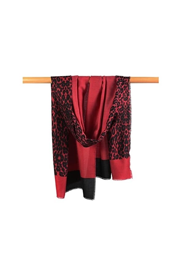 NEHHDC Foulard Écharpe Écharpe Dhiver Douce Écharpe Féminine Col Chaud Châle Chaîne Dame Gland Court Foulards Châle Etole C