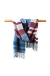 JUNOOS Foulard Echarpe Femme Châle Écharpe Plaid Simple Écharpe Femmes Châle Wraps Pour Dame Femme Foulards Homme Color : B,