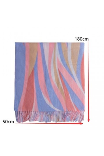 NEHHDC Foulard Écharpe Écharpe Dhiver Pour Femmes Simple Doux Écharpe Femme Châle Chaud Dame Foulards Châle Etole