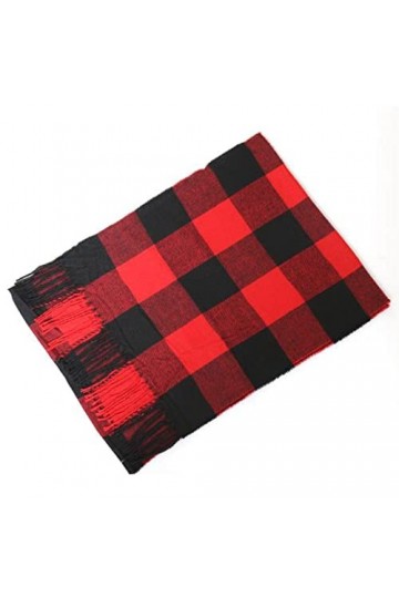 Foulard Femme Cheveux Echarpe Soie Écharpes Thermiques À Carreaux Châles Et Enveloppes pour Femmes Taille Unique 35