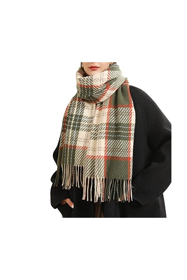 IAN LAU Écharpe Cadeau Foulard Femme écharpe écharpes écharpes Tassel châle Emballage Mode Foulard Hiver Femme Silencieux tri
