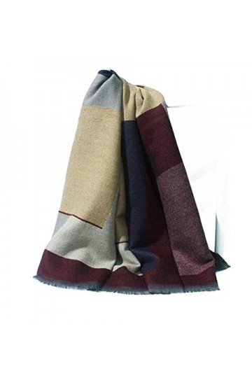 MOBAAK Echarpes Et Foulards Femme Écharpes De Mode Long Châle Couverture Élégante Écharpe Chaude Chunky Tartan Wrap Châle Fou