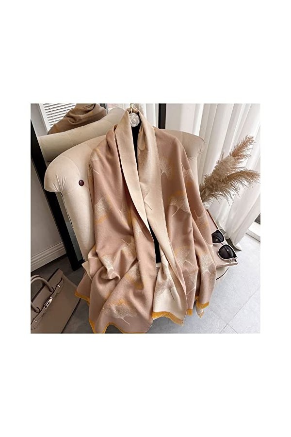 LiFBeauTiFul Imprimer Double Face Imitation Cachemire écharpe Couverture épaisse Femmes châles Bufanda Foulard Foulard Mode P