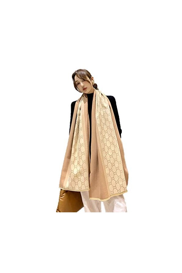 Binn Châle dhiver Foulards Echarpes Femme Hiver Automne Grande Écharpes Cachemire Soft Feel Foulard Voyage Wrap Châle Écharp
