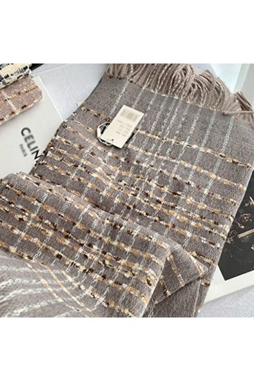 PATPOT Écharpe Châle Femmes Imitation Cachemire Écharpe Lady Hiver épaissir Chauds Foulards Doux châles châles enveloppements