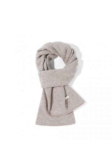MypikY Automne et Hiver Tricoté Foulard Femmes de Mode Contraste Bande Panneau Cou, Chaleur Extérieure Châle,A