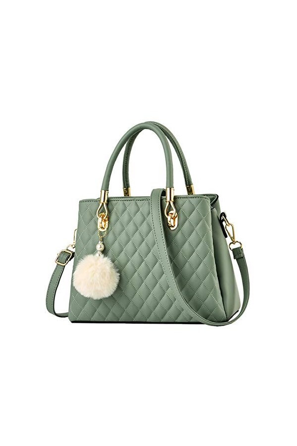 NIYUTA® Sacs portés main Femme de marque Mode Cabas Sacs portés épaule Sacs bandoulière Sac a main FR125 Vert