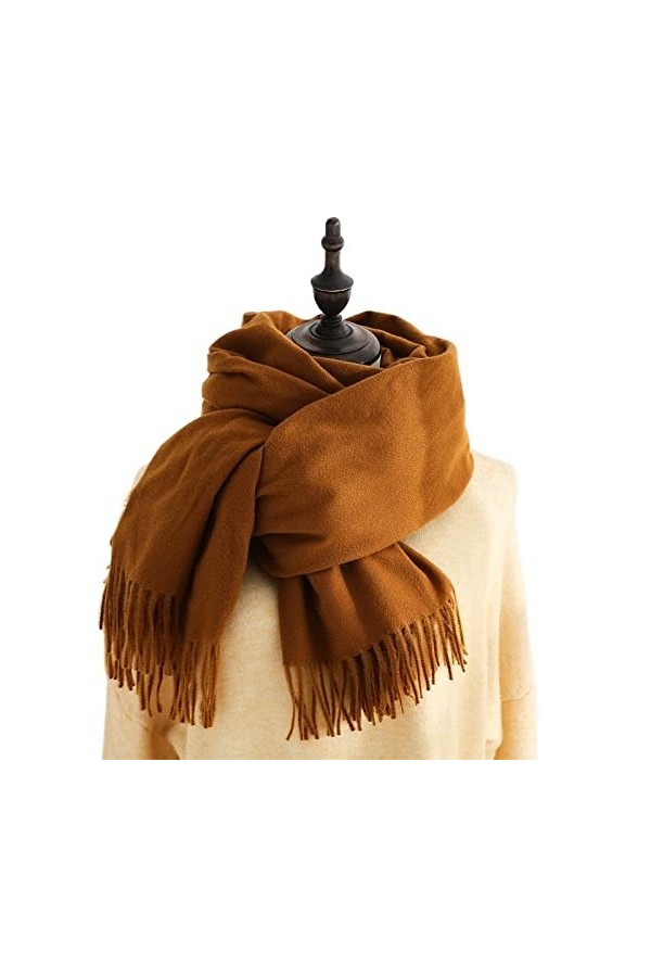 Foulard Châle Écharpes Echarpe Foulard Femme Écharpes Dhiver Imitation Cachemire Sentence Pashmina Châle Enveloppe Soft Couv