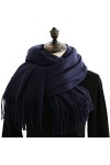 Foulard Châle Écharpes Echarpe Foulard Femme Écharpes Dhiver Imitation Cachemire Sentence Pashmina Châle Enveloppe Soft Couv