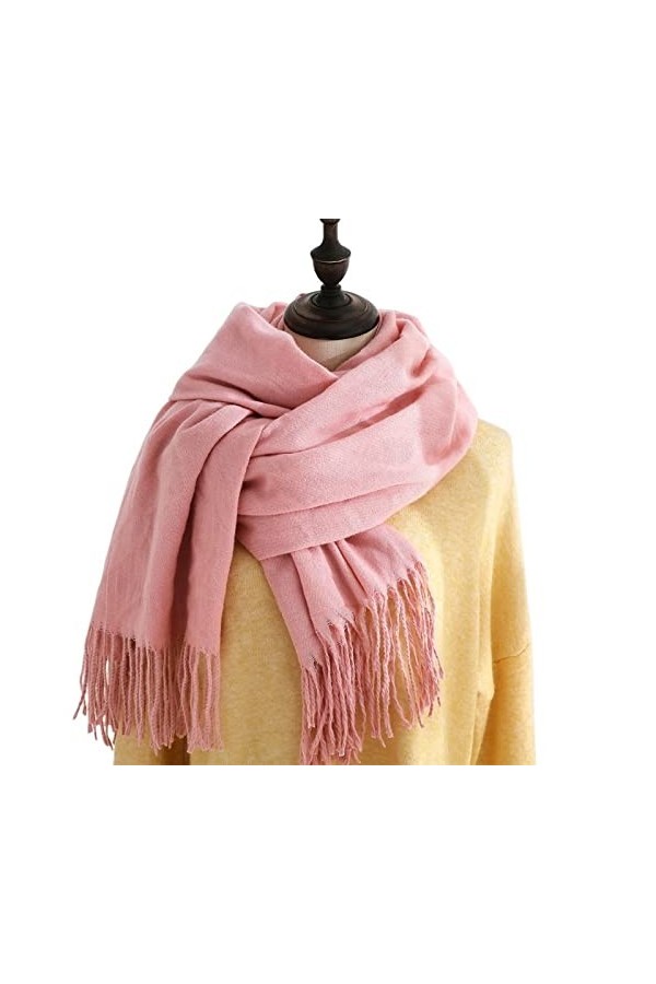 Foulard Châle Écharpes Echarpe Foulard Femme Écharpes Dhiver Imitation Cachemire Sentence Pashmina Châle Enveloppe Soft Couv