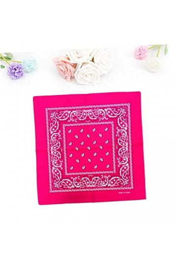 VALICLUD 36 Pcs Fille Bavoirs Écharpe Rustique Mouchoir Carré Mouchoirs À Fleurs Bandeau Floral Imprimé Mouchoir Hip Hop Mouc