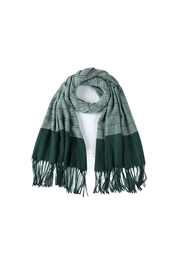 NEHHDC Foulard Écharpe Femmes Écharpe Unisexe Écharpes Décontracté Simple Écharpe Dames Hiver Chaud Foulards Châle Etole Col