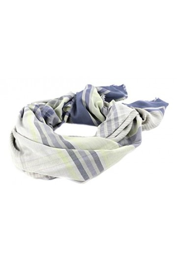 Calvin Klein Tommy Hilfiger AW0AW121800GZ Iconic PdP File Coupé Foulard Bleu 110 x 110 cm
